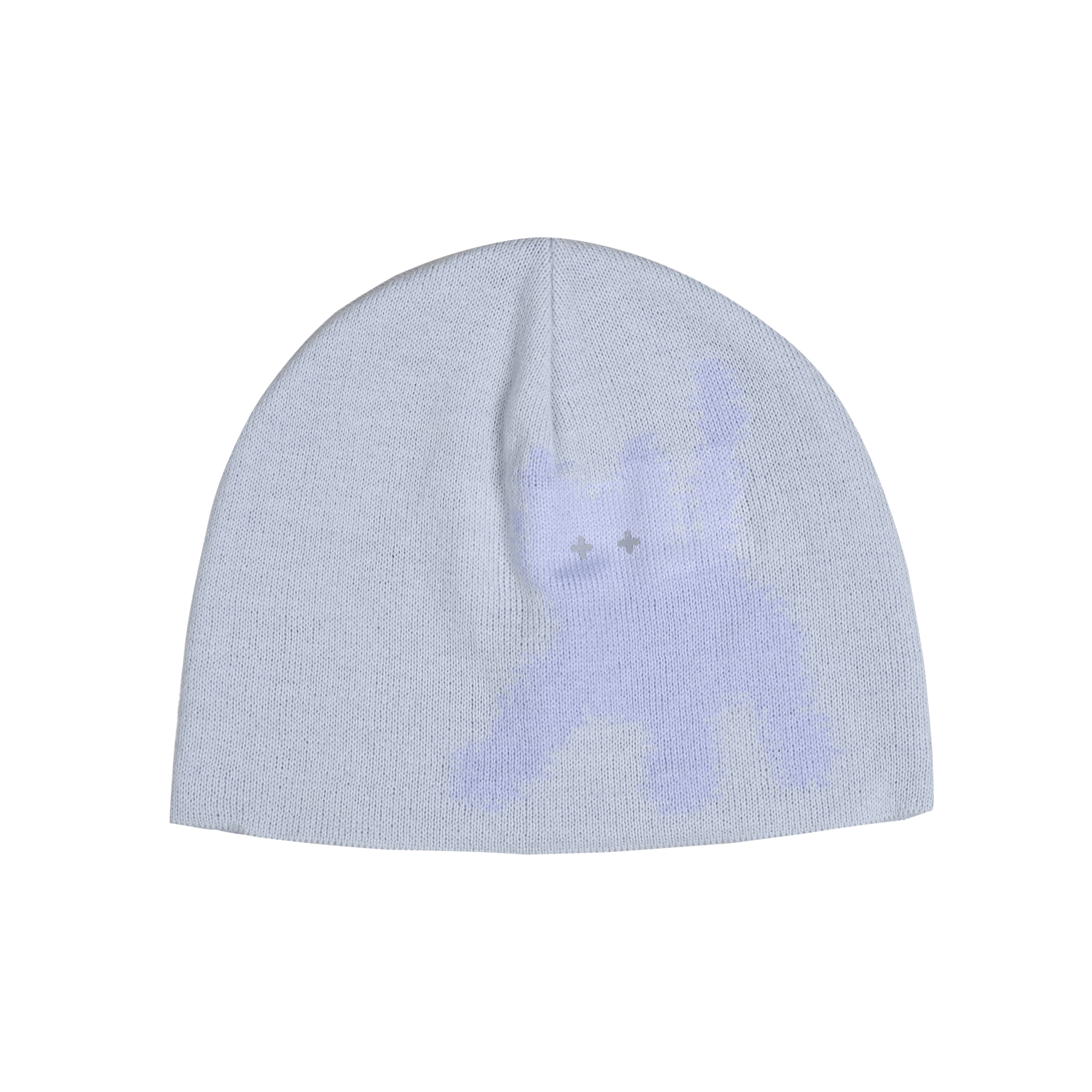 FLASHED CATS EYE BEANIE - [COOL GREY]