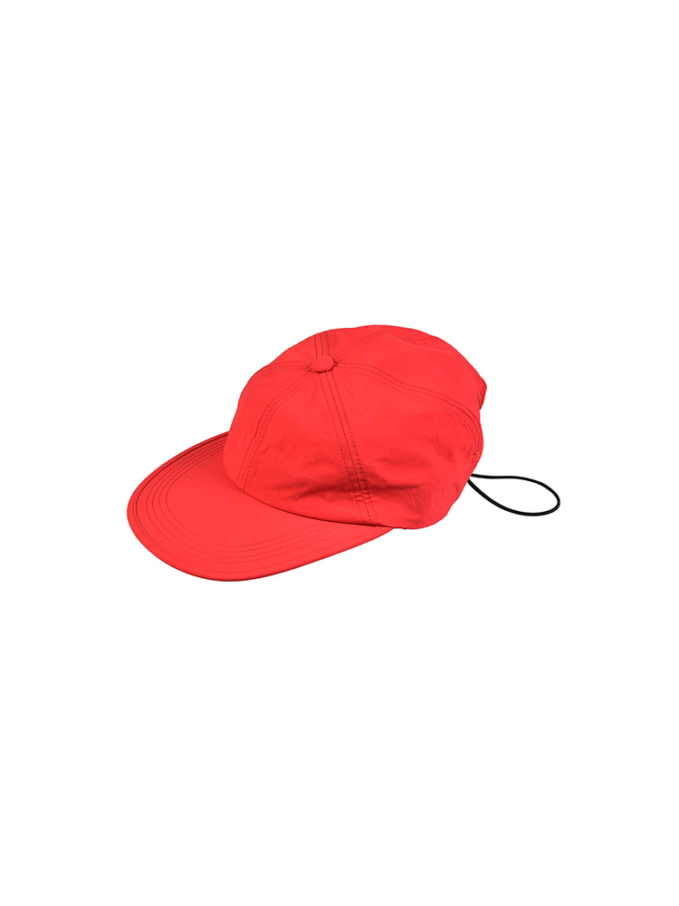 Taslan Nylon Utility Cap [Red]