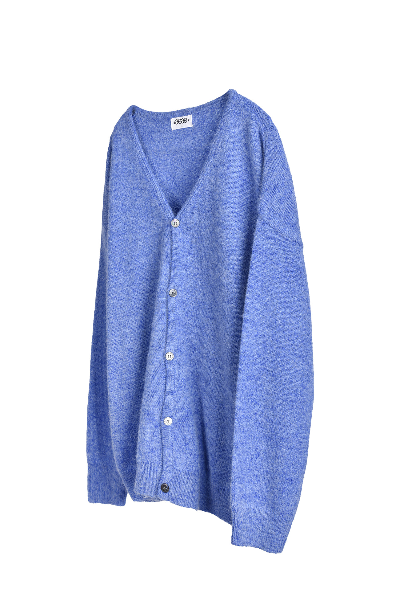 Alpaca Knit Cardigan [Blue]