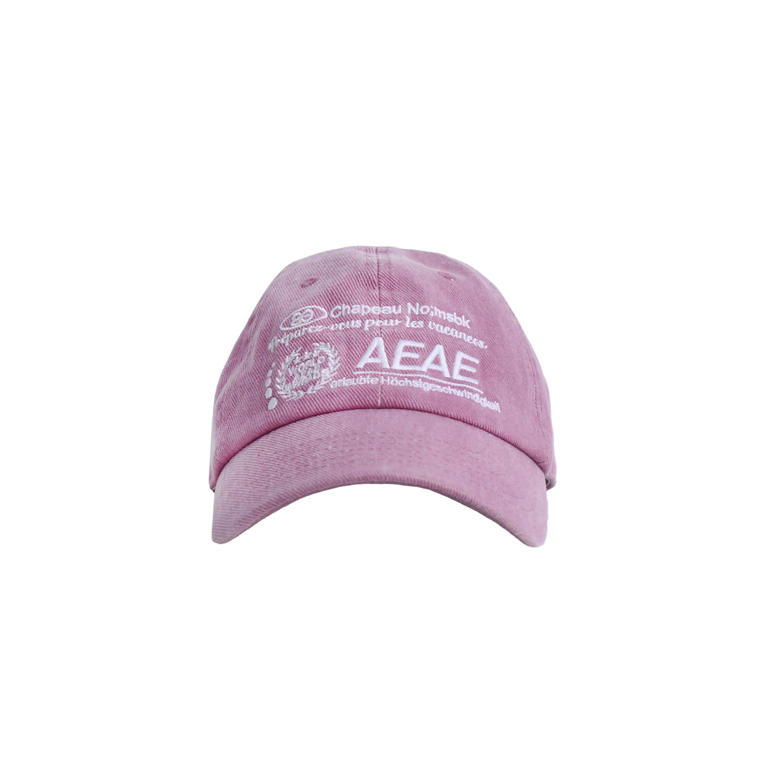 New Logo Pigment Ball Cap [Pink]