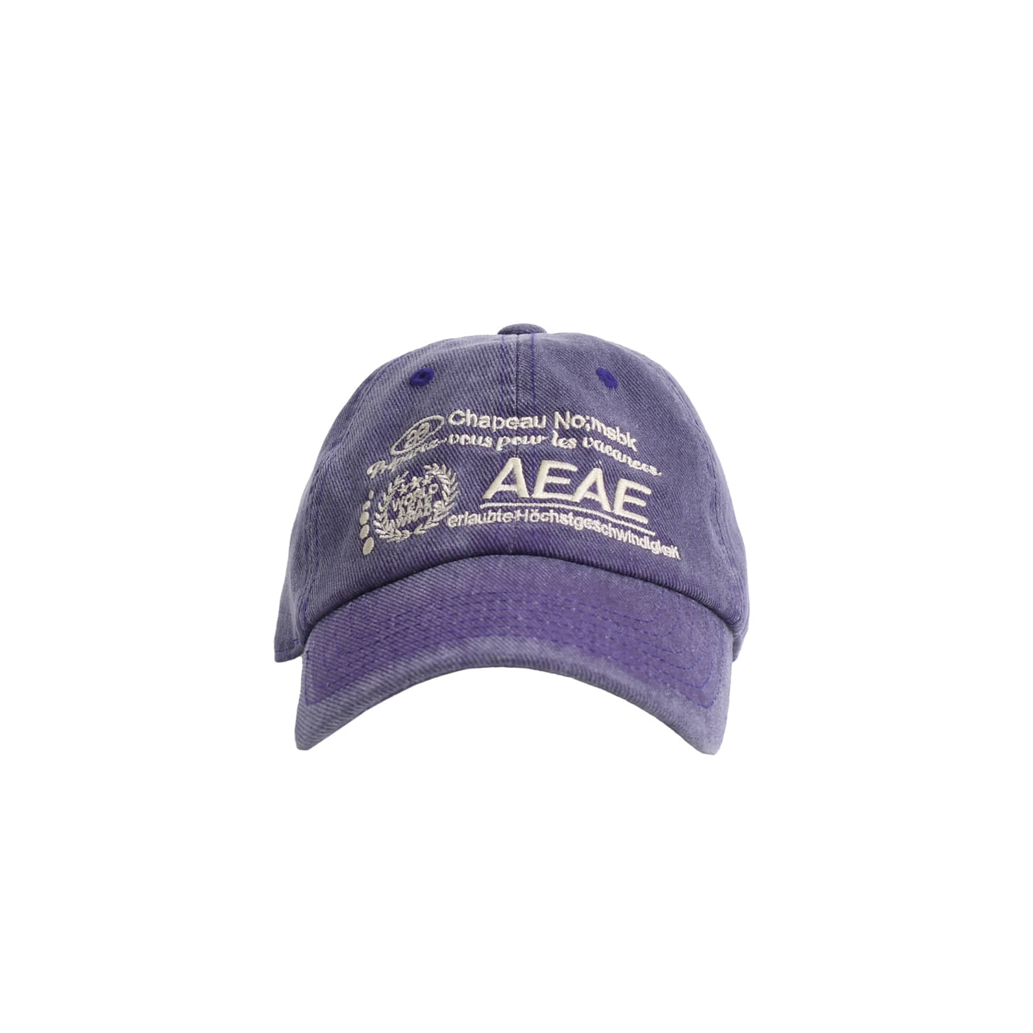 New Logo Pigment Ball Cap [Purple]
